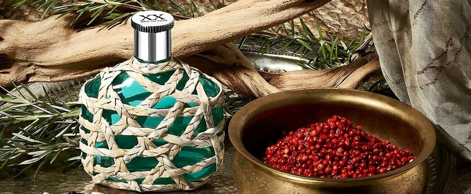 John Varvatos XX Artisan Teal - New Fragrance Comes In A Bottle With A Woven Rope Casing