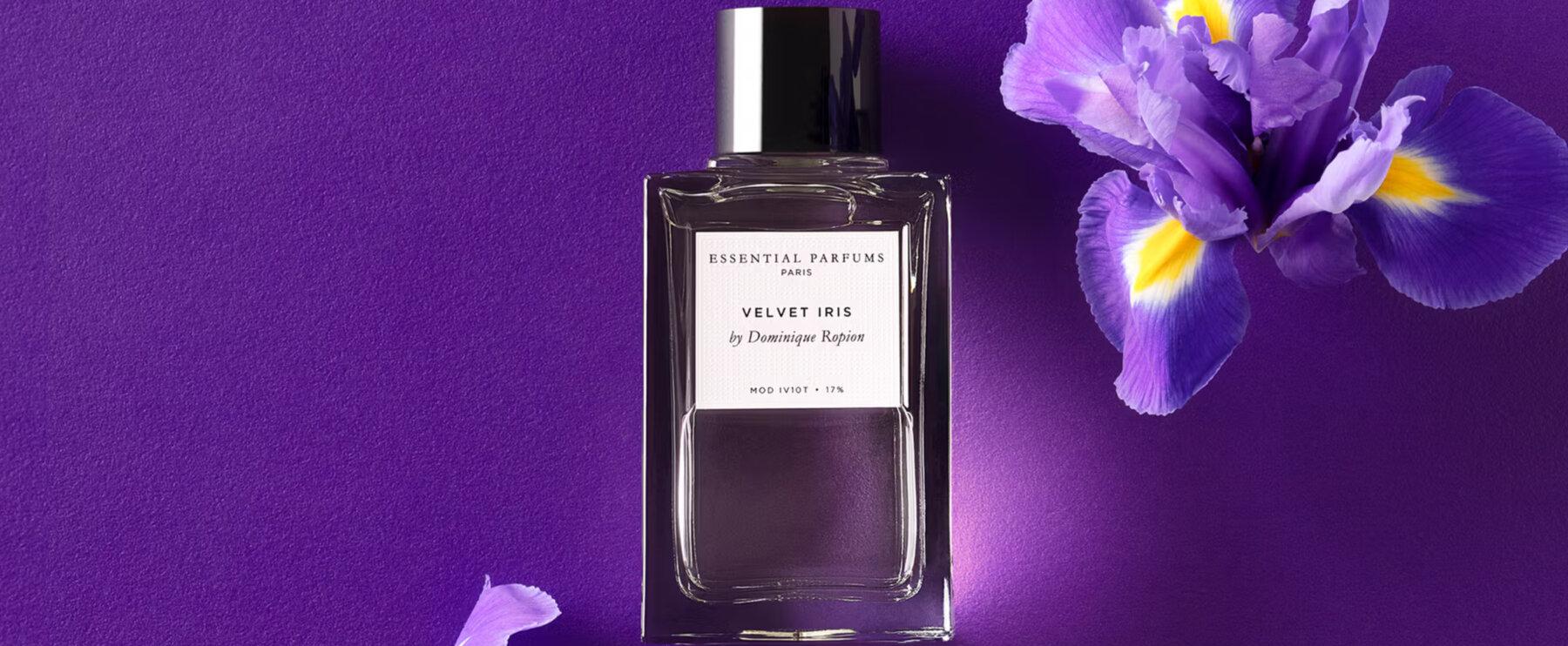 Das neue Eau de Parfum „Velvet Iris“: Eine samtige Iris-Kreation von Essential Parfums