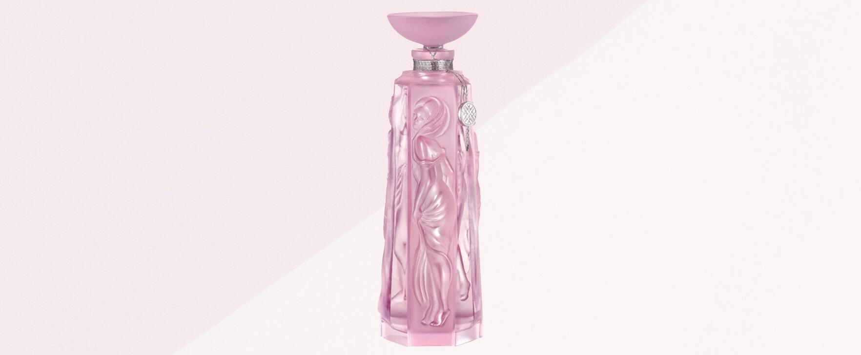 Noble Anniversary Fragrance: The New Extrait de Parfum "Les Muses Rose Nebula" by Lalique