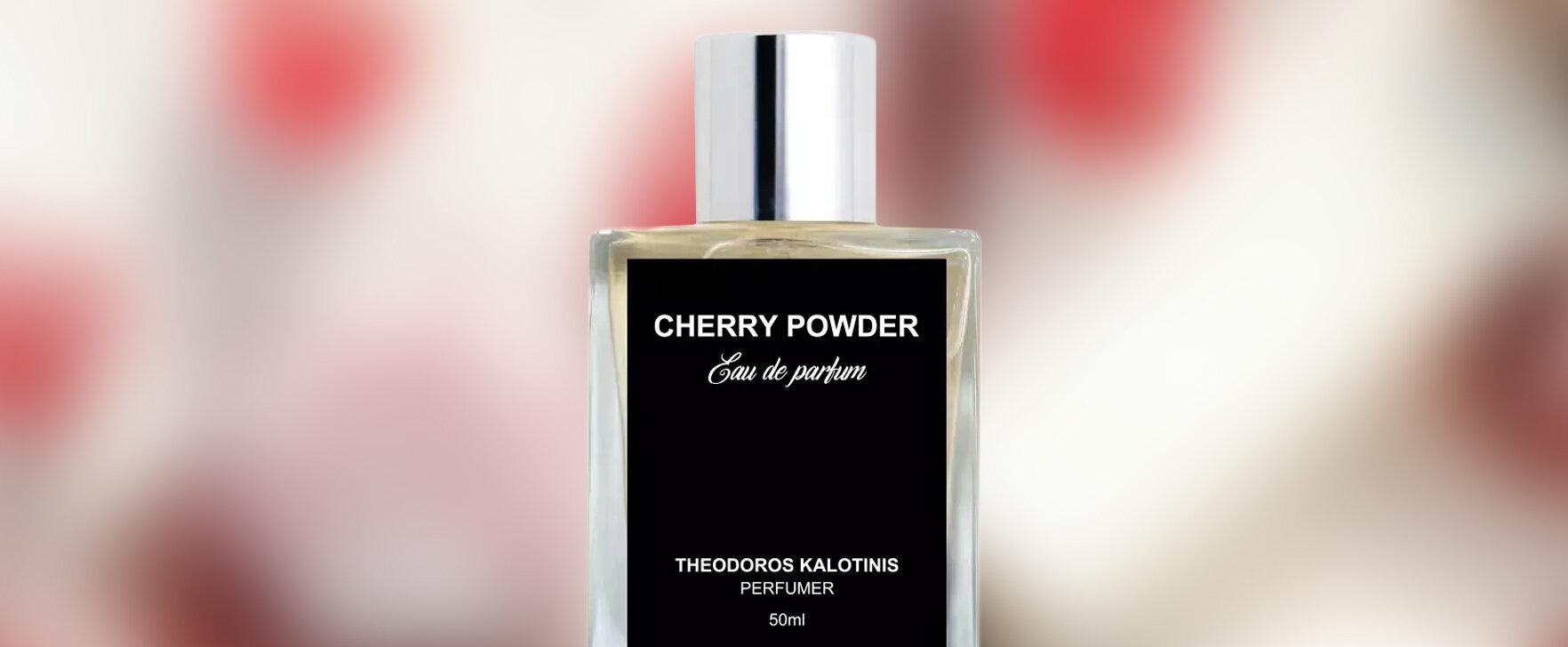 A Powdery, Fruity Fragrance Experience: The New "Cherry Powder" Eau de Parfum by Theodoros Kalotinis