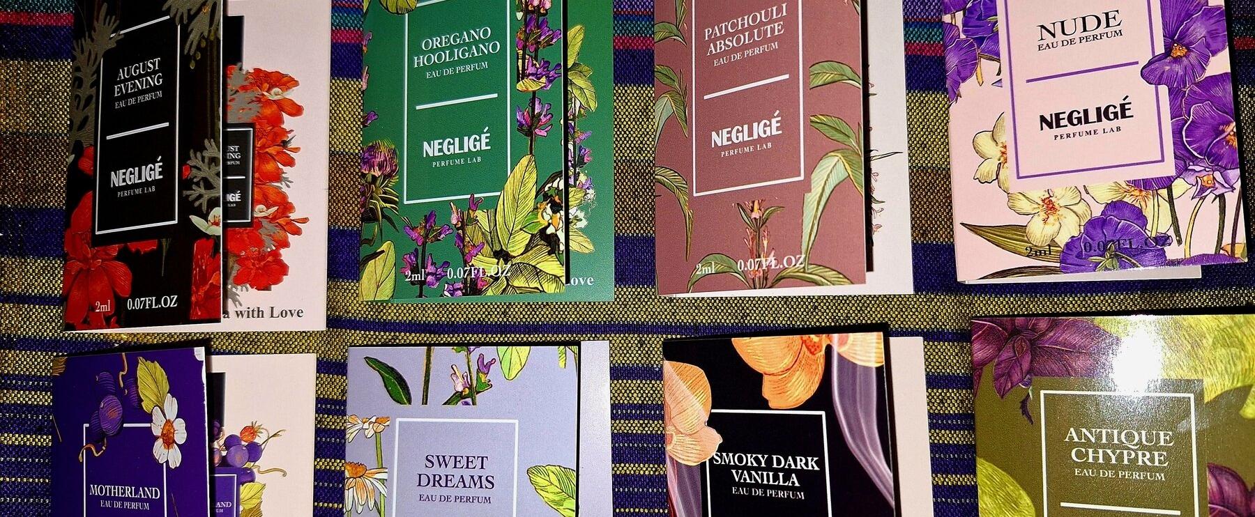 Negligé Perfume Lab Sample Kit