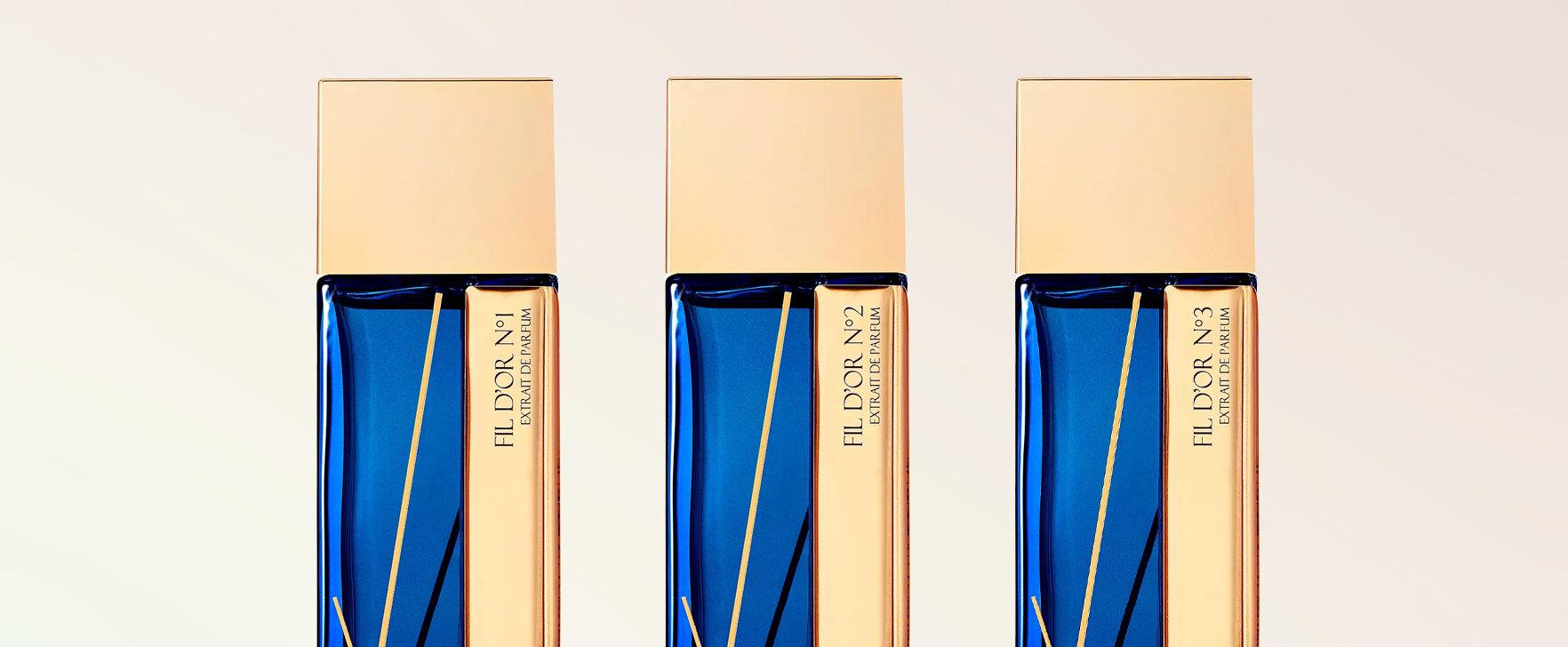 Eine Ode an die edle Haute Couture: Die neue „Fil d'Or“-Kollektion von LM Parfums