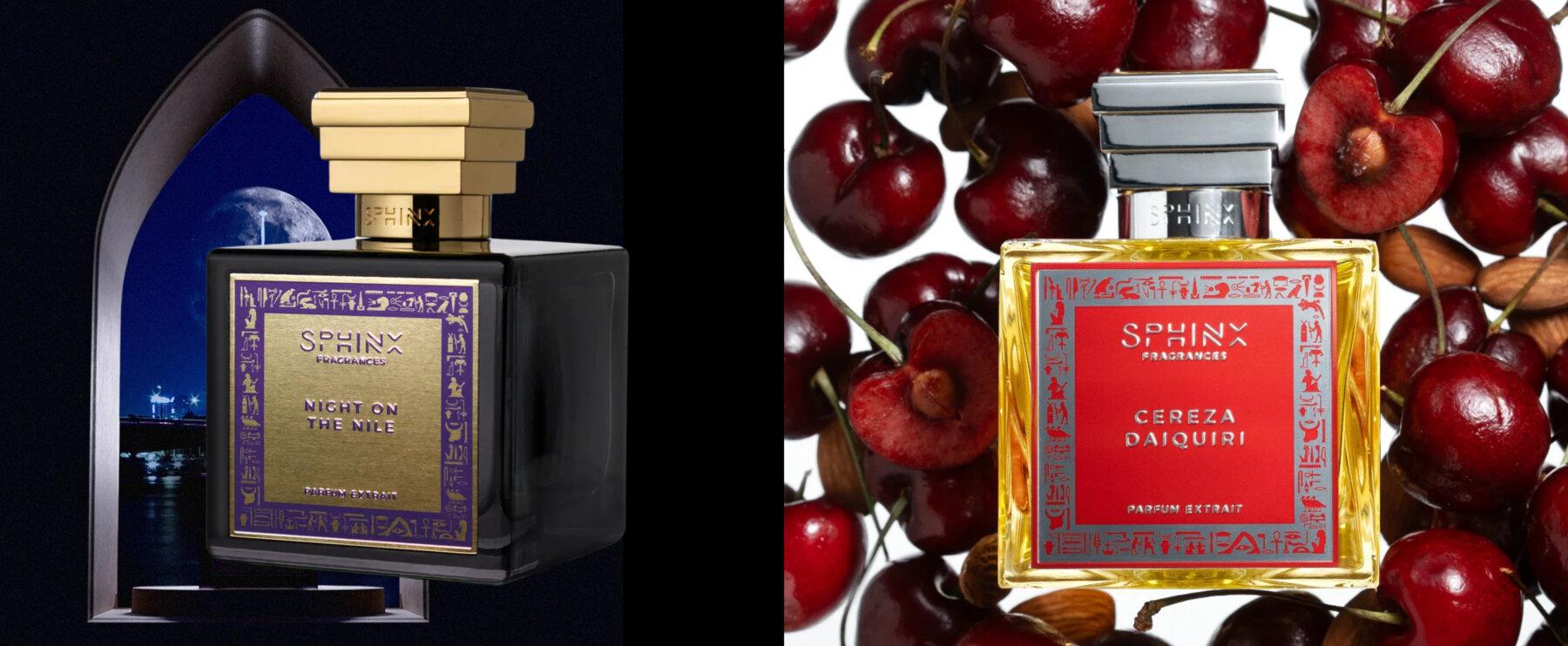 Mystical Nile and Seductive Cherry: "Night on the Nile" and "Cereza Daiquiri" by Sphinx
