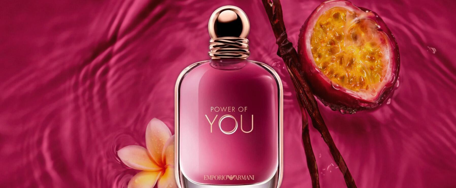 Passionsfrucht, Frangipani, Vanille: „Emporio Armani - Power of You“ von Giorgio Armani