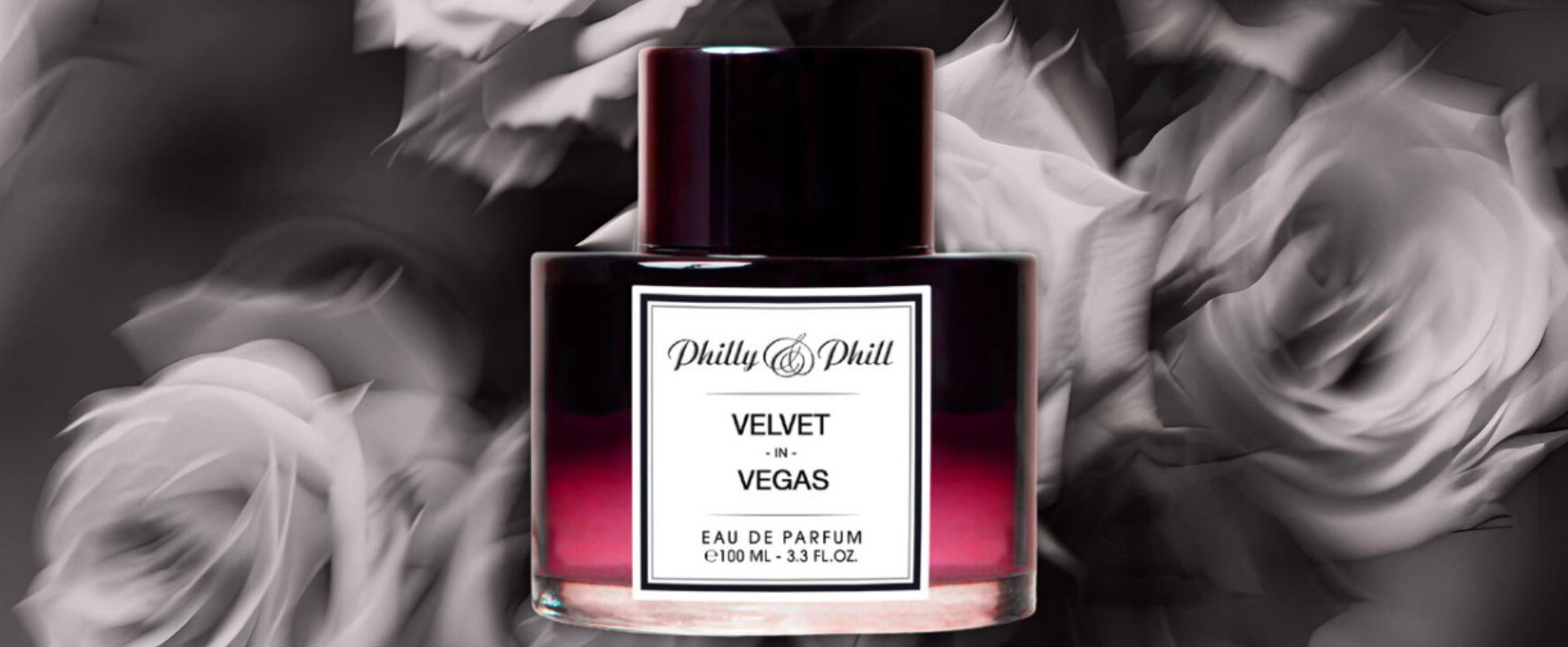 Ein blumig-fruchtiger Gourmandduft: „Velvet in Vegas“ von Philly & Phill