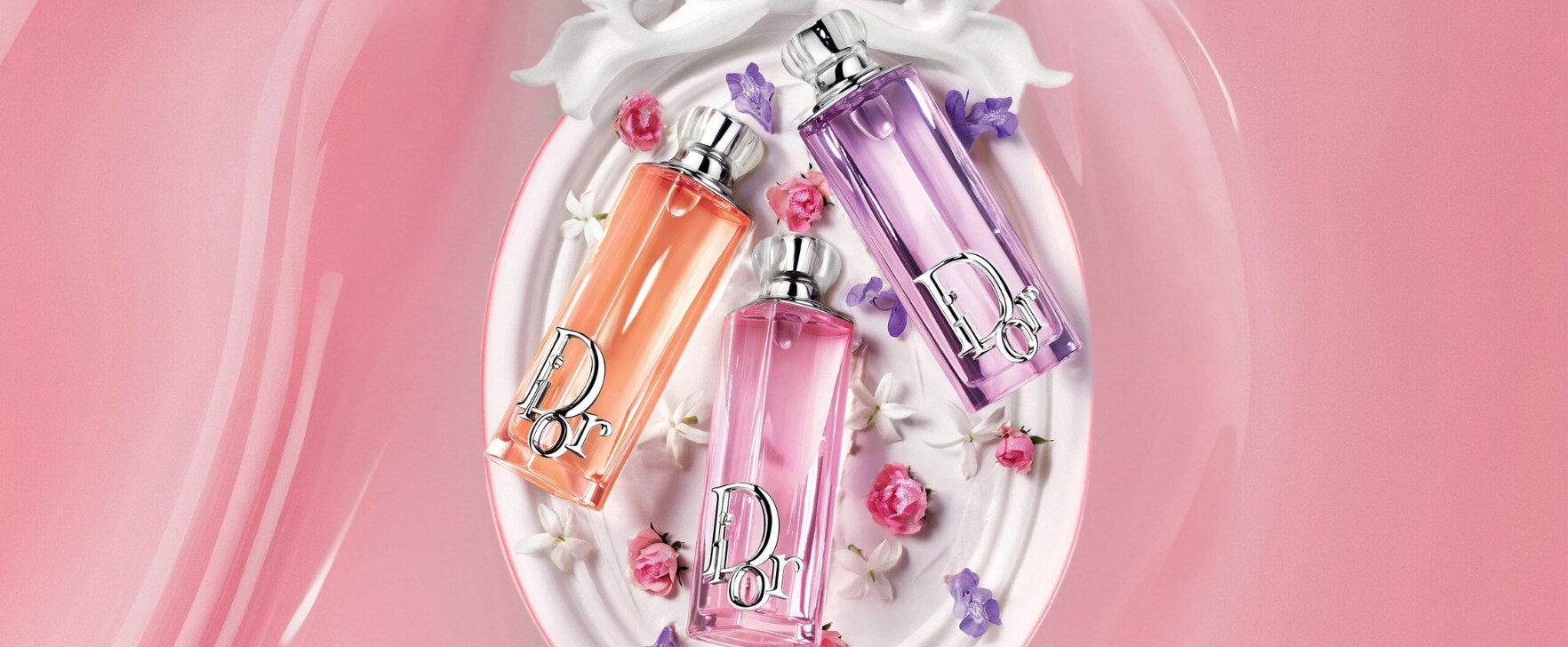 Drei fruchtige Facetten: „Purple Glow“, „Rosy Glow“ und „Peachy Glow“ von Dior