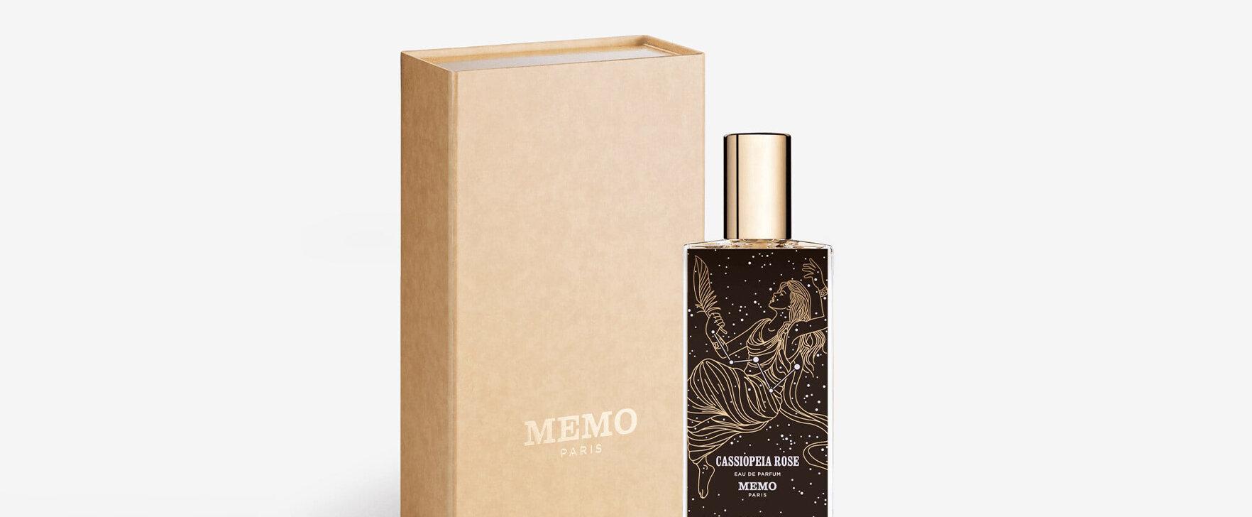 The Queens of Flowers: The New Eau de Parfum "Etoiles Filantes - Cassiopeia Rose" by Memo Paris