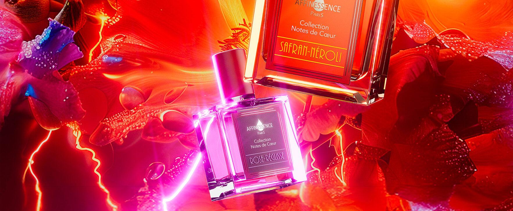Sensual Seduction: The New "Safran-Néroli" and "Rose-Réglisse" Eaux de Parfum From Affinessence