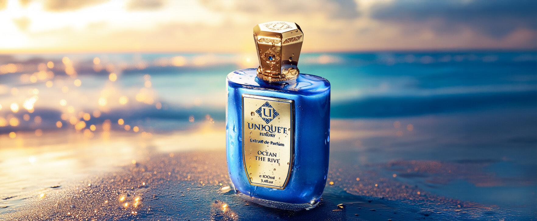 Die Essenz des Ozeans: Das Extrait de Parfum „Ocean The Rive“ von Unique'e Luxury