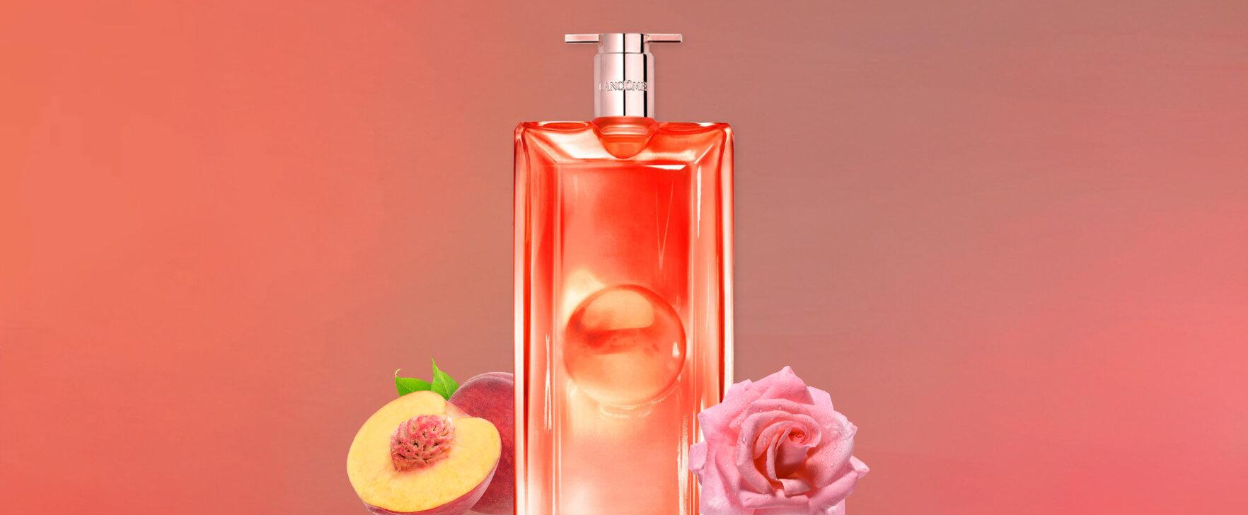 Peach Meets Rose: The Idôle Peach 'N Roses Eau de Parfum by Lancôme
