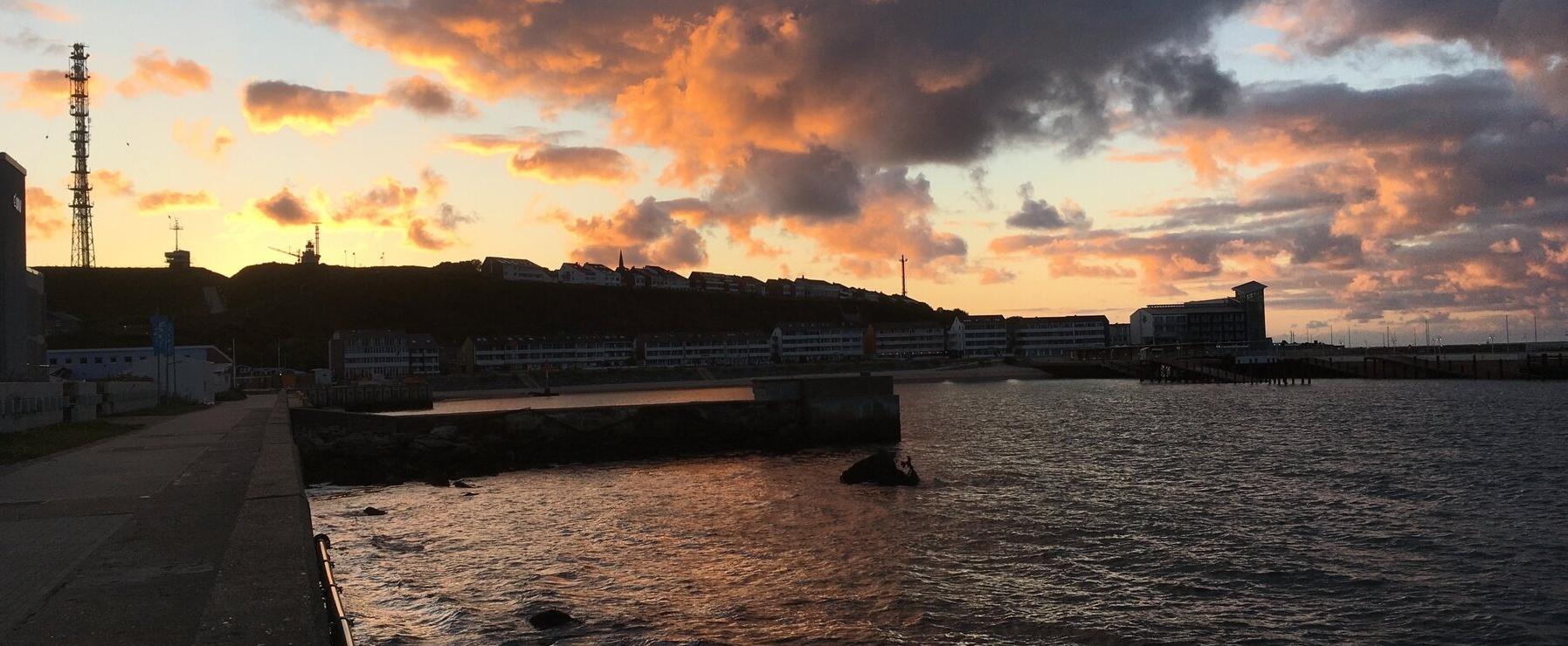 Ein Lebenszeichen aus Helgoland