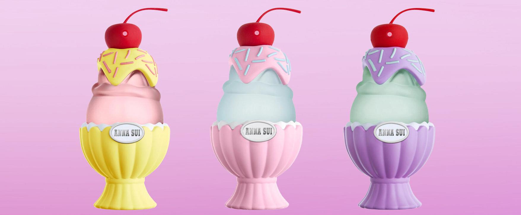 Eine verspielte Ode an Eiscreme: die neue „Sundae“-Duftreihe von Anna Sui