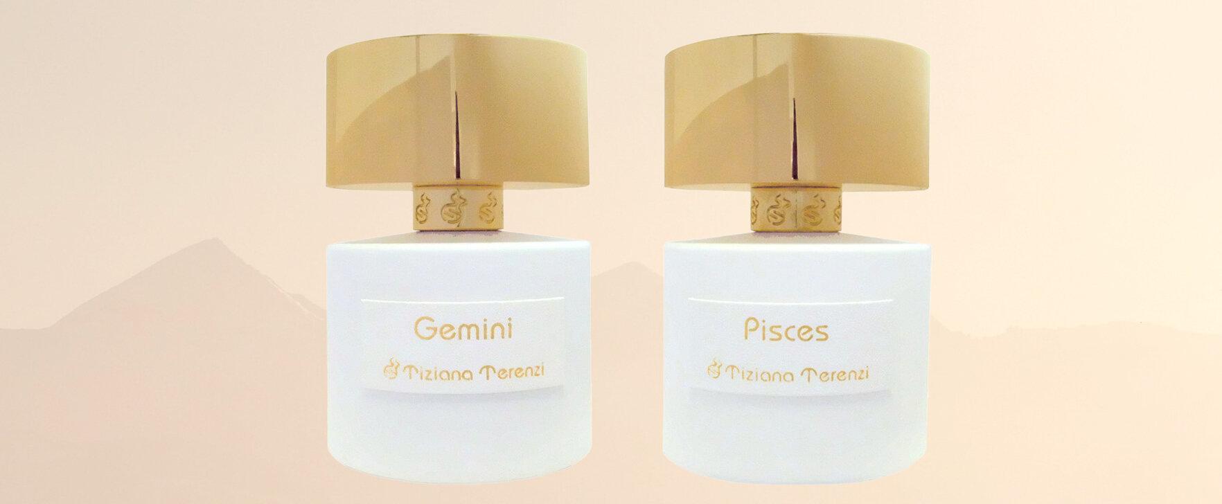 Oriental New Arrivals: The Extraits de Parfum "Gemini" and "Pisces" by Tiziana Terenzi