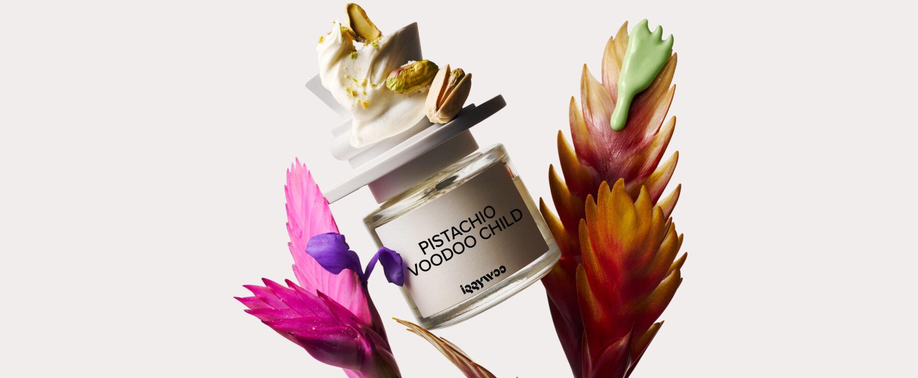 Ein floraler Gourmand-Duft: „Pistachio Voodoo Child“ von Iggywoo 