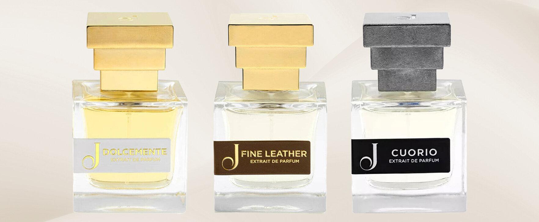 „Dolcemente“, „Fine Leather“ und „Cuorio“: Die neuen Extraits de Parfum von Jupilò 
