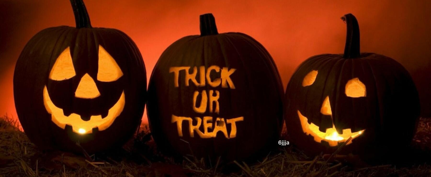 All Hallows' Eve, Trick or Treat, and Jack-o'-lantern