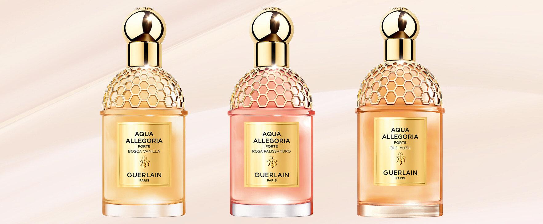 "Bosca Vanilla," "Oud Yuzu," "Rosa Palissandro": The New Unisex Fragrances of the "Aqua Allegoria Forte" Line by Guerlain