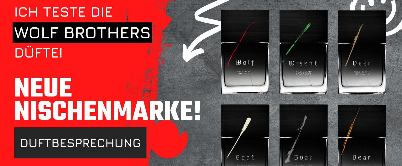 Mein Senf zu den jungen Wolf Brothers Düften