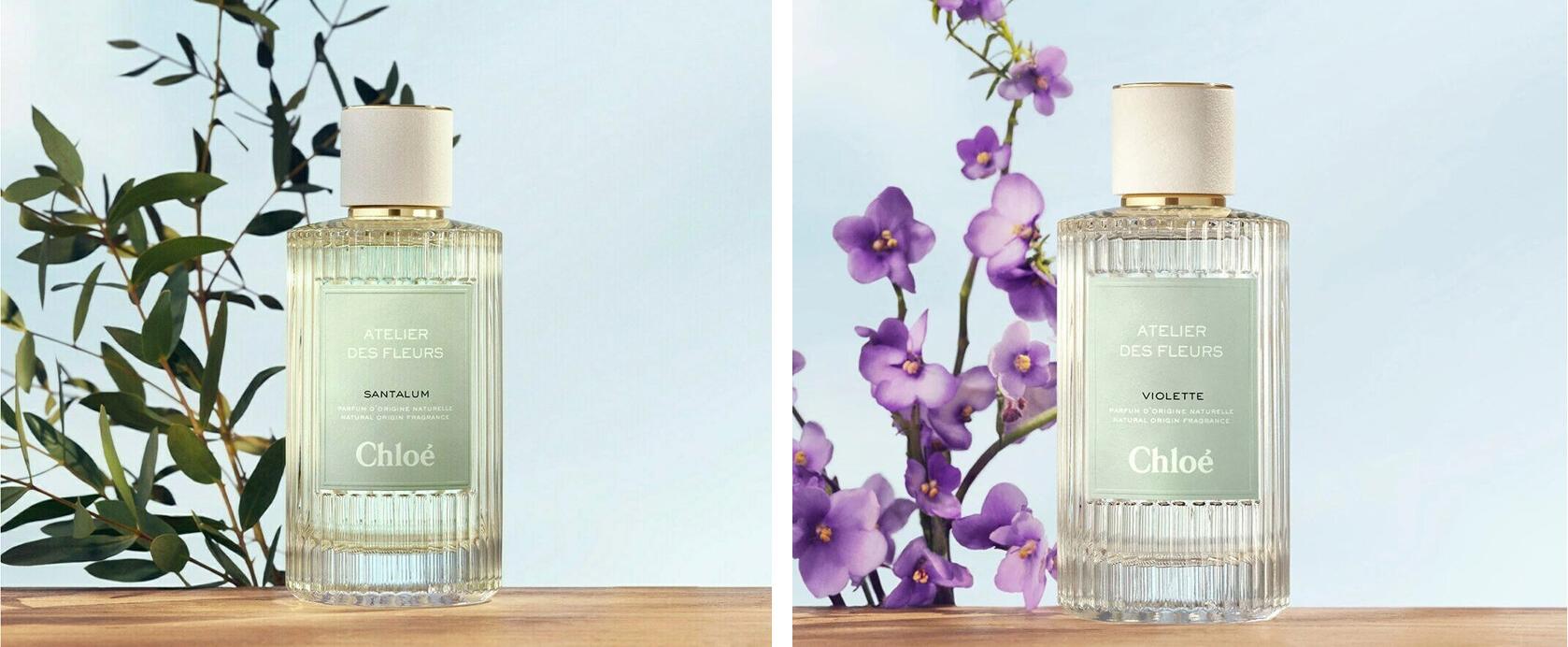 "Violette" and "Santalum" - Chloé Expands "Atelier des Fleurs" Collection
