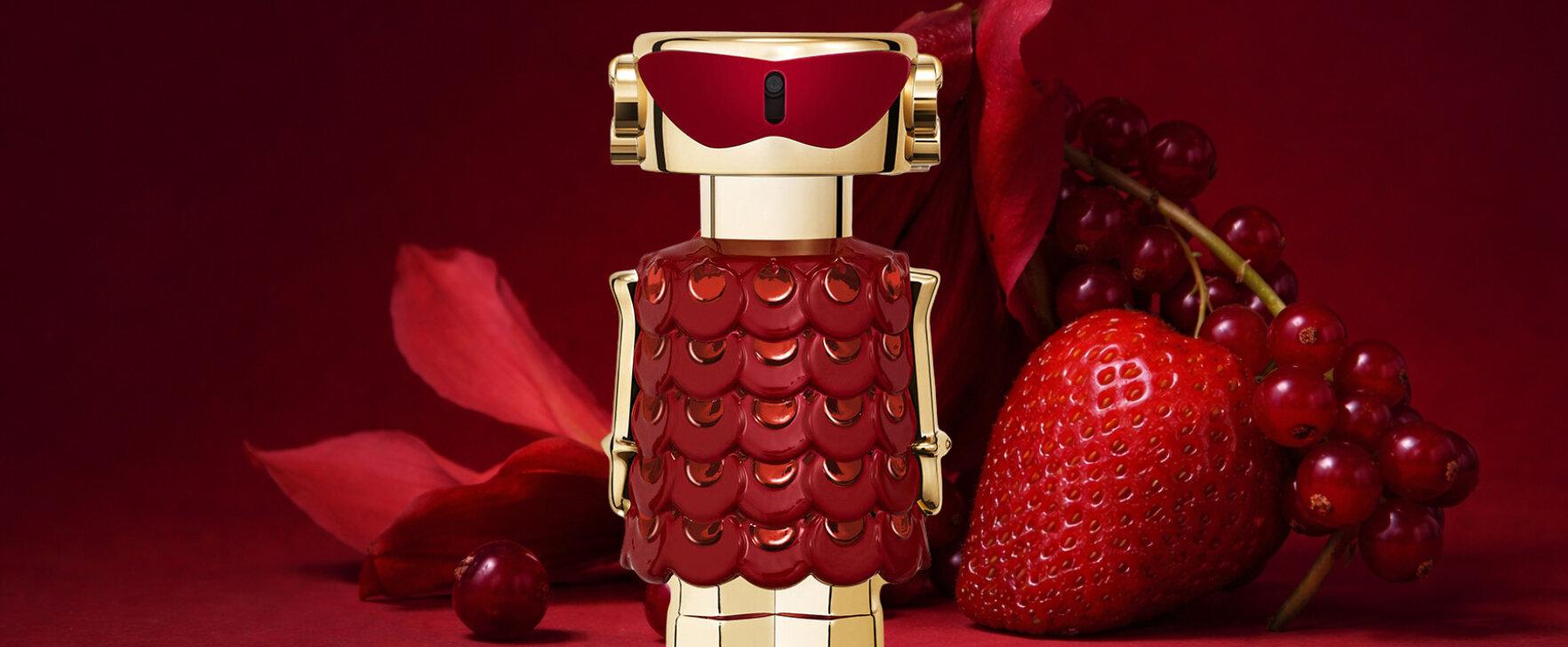 Fruchtig, pudrig, warm: Das neue Eau de Parfum „Fame in Love“ von Rabanne