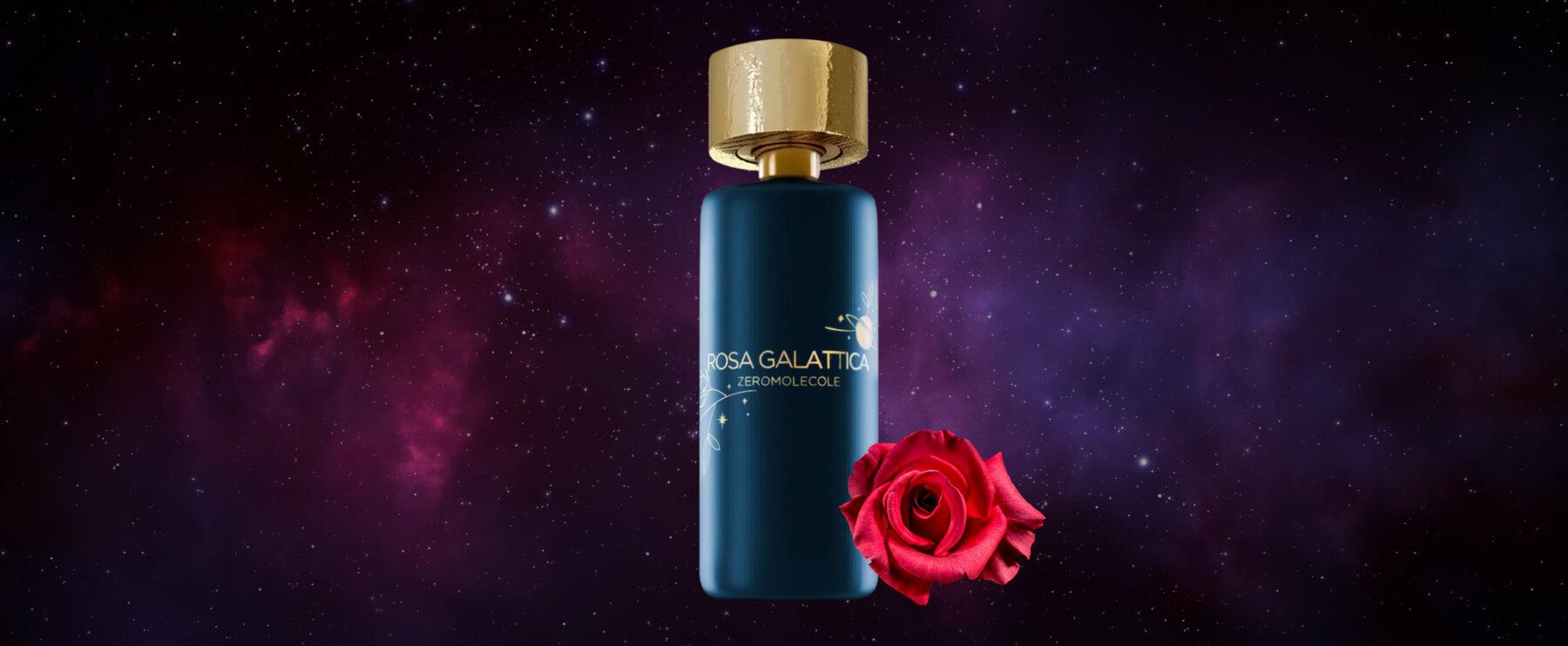 Floral and Gourmand: The Limited Edition Extrait de Parfum “Rosa Galattica” by Zeromolecole