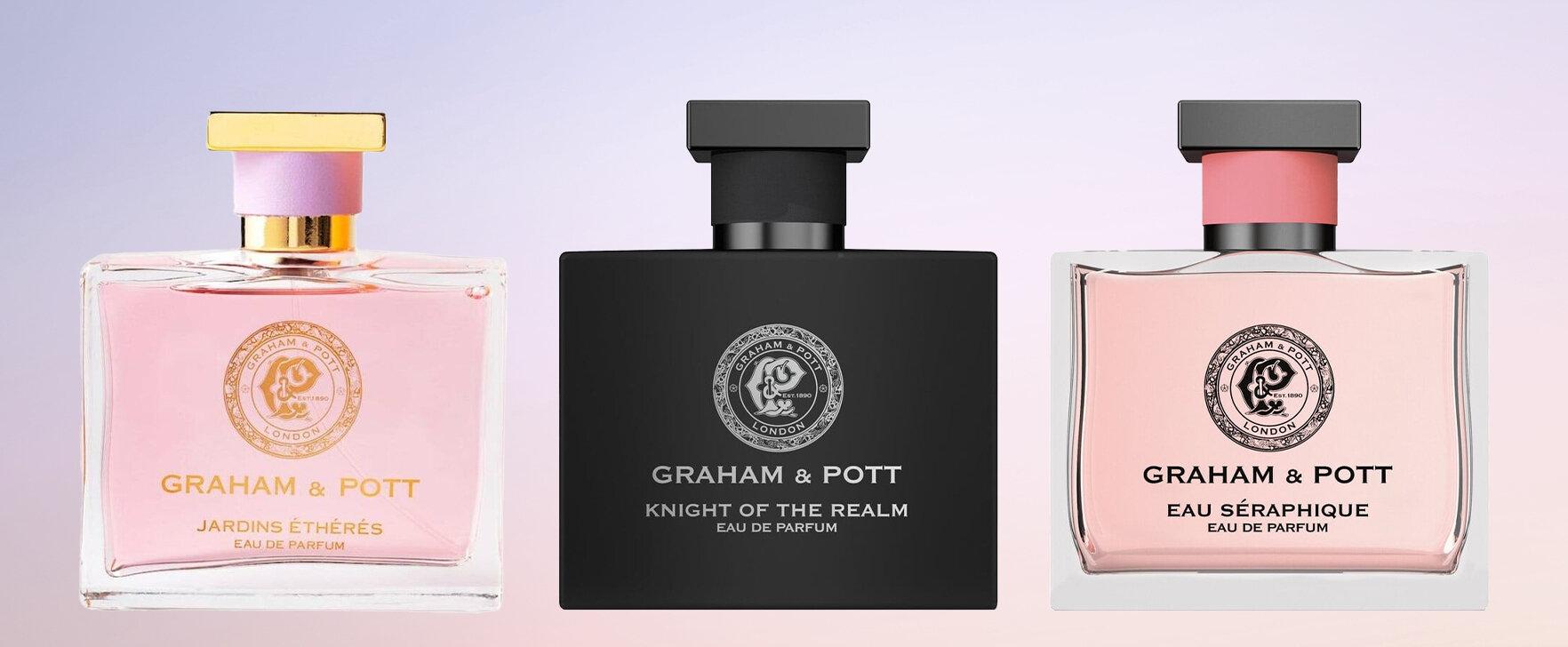 „Jardins Éthérés“, „Eau Séraphique“ und „Knight of the Realm“: Die neuen Düfte von Graham & Pott