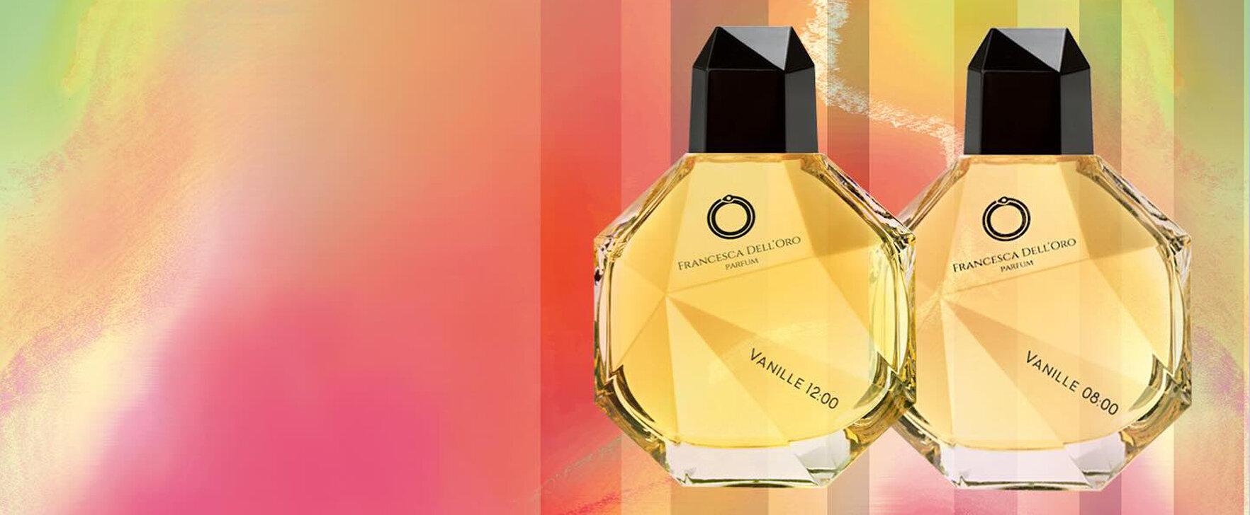 All-Day-Vanille: Die neuen Parfums „Vanille 08:00“ und „Vanille 12:00“ von Francesca Dell'Oro