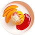 Peach melba