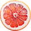 gefrostete rote Grapefruit
