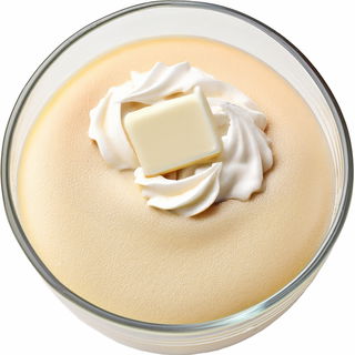White chocolate mousse
