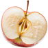 Frosted apple