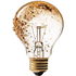 Dusty light bulb