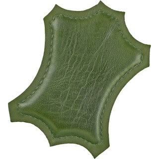 Green leather