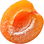 Sugared apricot