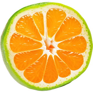 Sicilian green mandarin orange