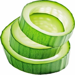 Cucumber peel