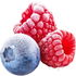 gefrostete Beeren
