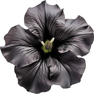 Black petunia