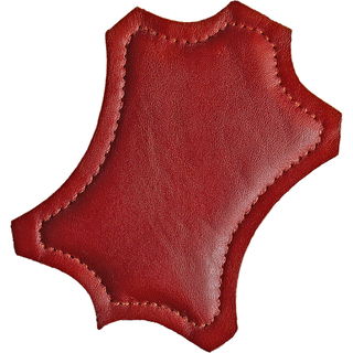 Red leather