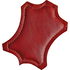 Red leather