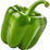 grüne Paprika