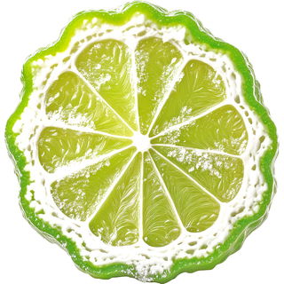 Sugared bergamot
