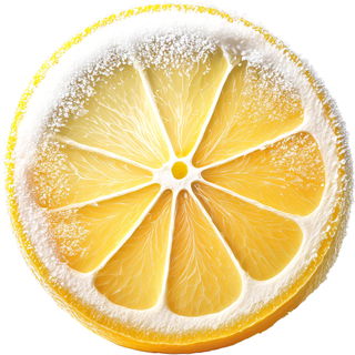 Frosted lemon