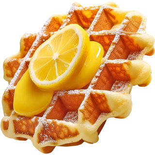 Lemon waffle