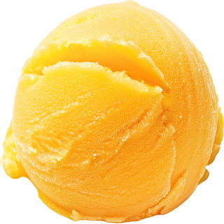 Mango sorbet