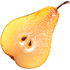 Sugared pear