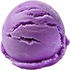 Plum sorbet