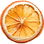 getrocknete Orange