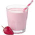 Strawberry milk shake