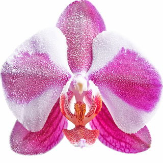 Frosted orchid